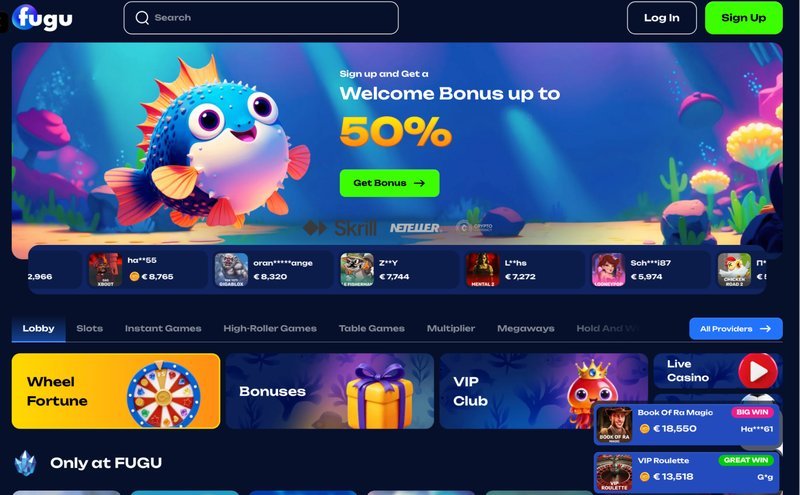 Fugu casino online - Fugu Casino - Der perfekte Ort für Online-Glücksspiel in Deutschland